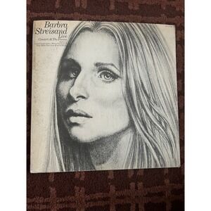 Barbra Streisand Live Concert The Forum Vinyl LP Poster KC 31760 1972‎ Columbia
